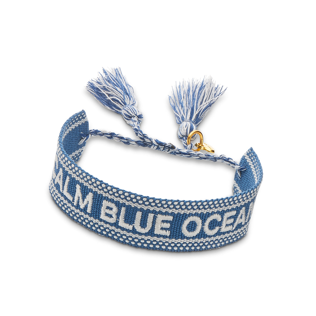 "CALM BLUE OCEAN" Woven Mantra Band