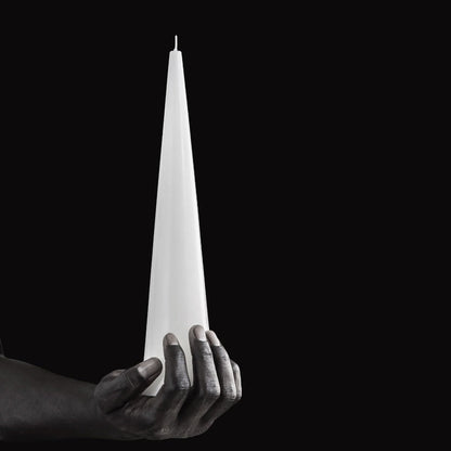 Cone Candle Large - Pure White