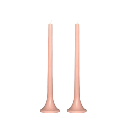 Tusk Taper Candle Set - Clay