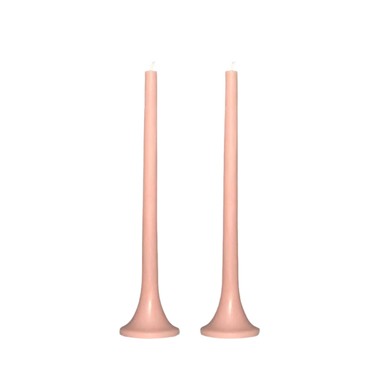 Tusk Taper Candle Set - Clay