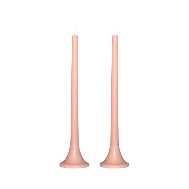 Tusk Taper Candle Set - Clay