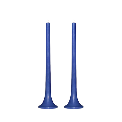 Tusk Taper Candle Set - Ocean Blue