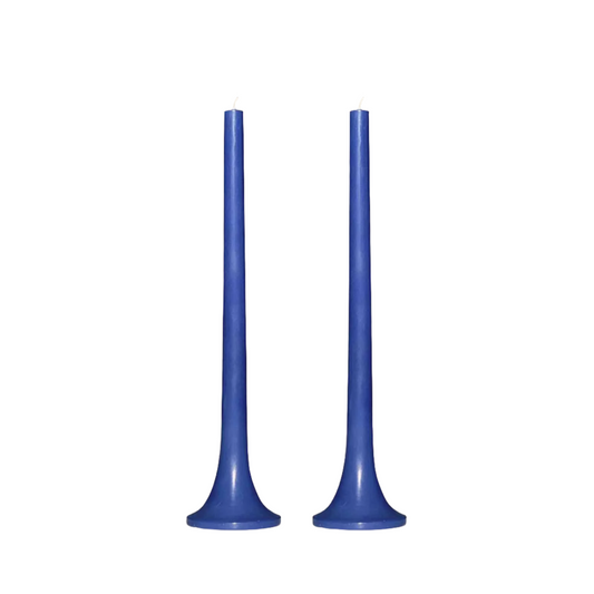 Tusk Taper Candle Set - Ocean Blue