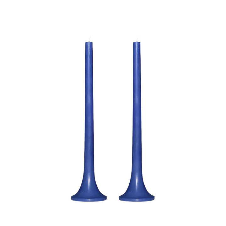 Tusk Taper Candle Set - Ocean Blue