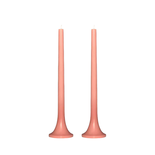 Tusk Taper Candle Set - Peach
