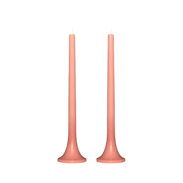 Tusk Taper Candle Set - Peach