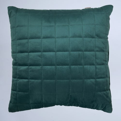 Velluto Velvet Cushion Large - Peacock