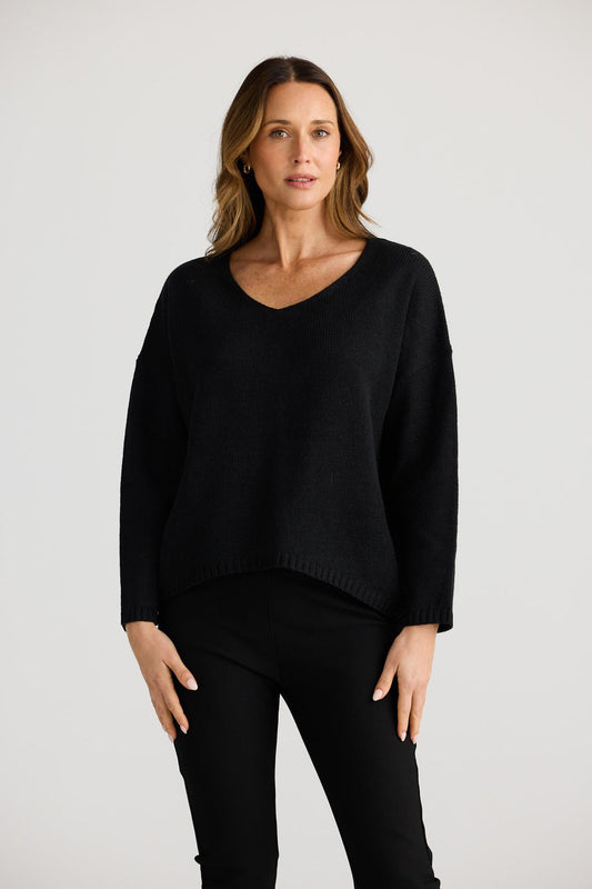 Cascade Knit - Black
