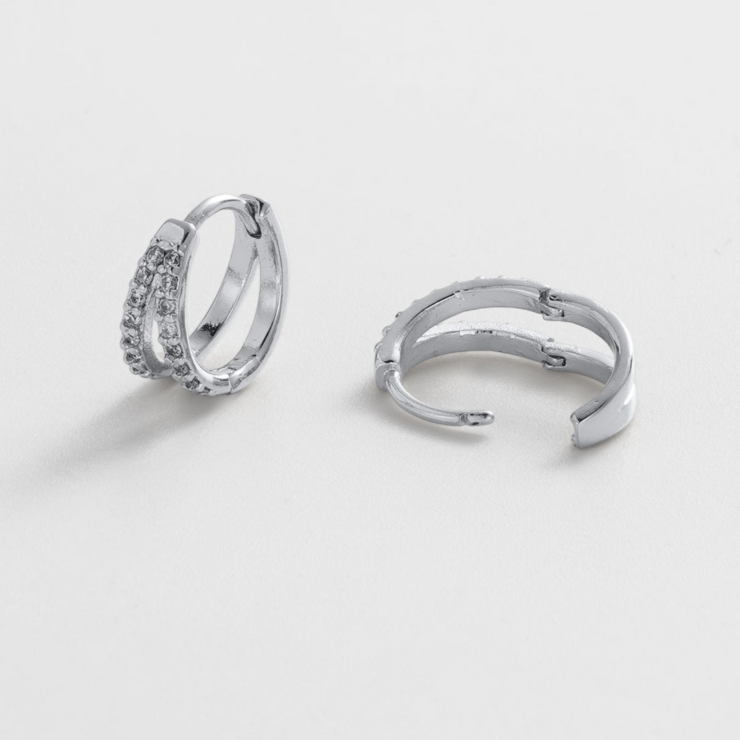 Celia Huggie - Silver