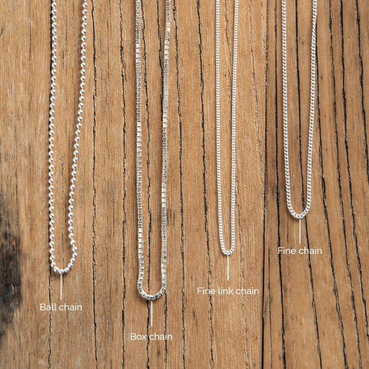 Fine Link Chain - Silver