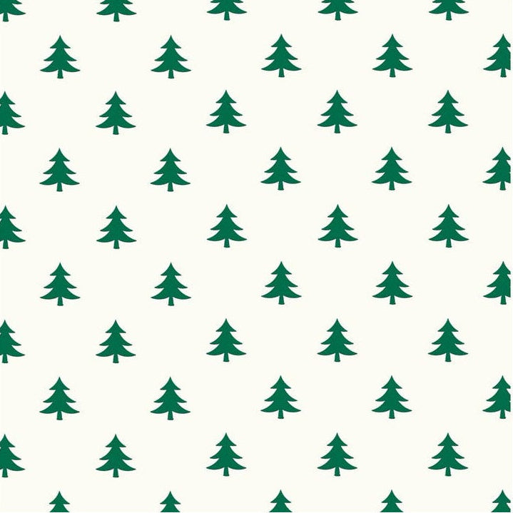 Christmas Lodge Wrapping Paper - Tree