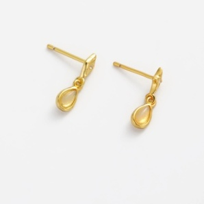 Clea Drop Earring – Gold by Zafino