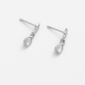 Clea Drop Earring – Silver by Zafino