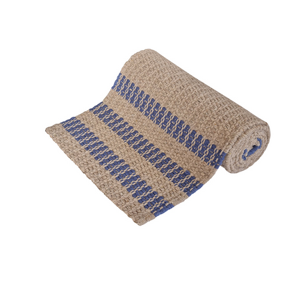 Conner Jute Table Runner - Navy