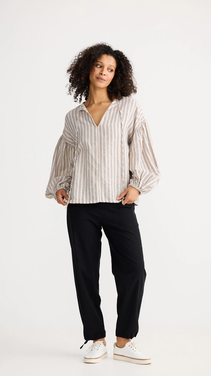 Copenhagen Top Natural Stitch - Natural