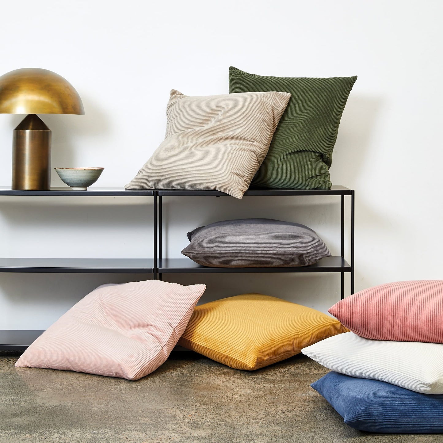 Corduroy Cushion - Oatmeal