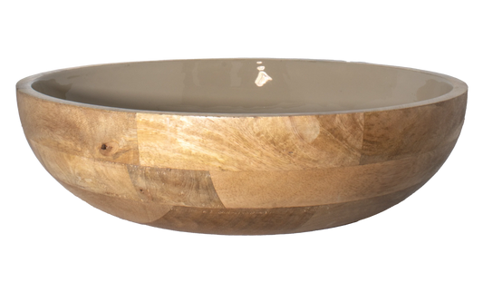 Corinne Salad Bowl - Light Taupe