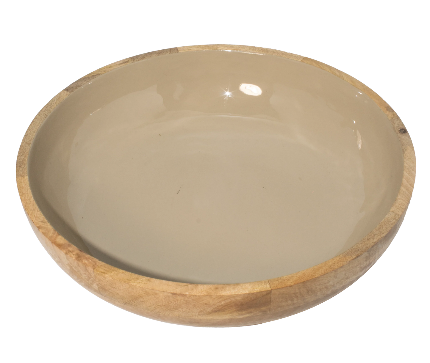 Corinne Salad Bowl - Light Taupe
