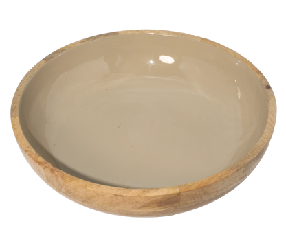 Corinne Salad Bowl - Light Taupe
