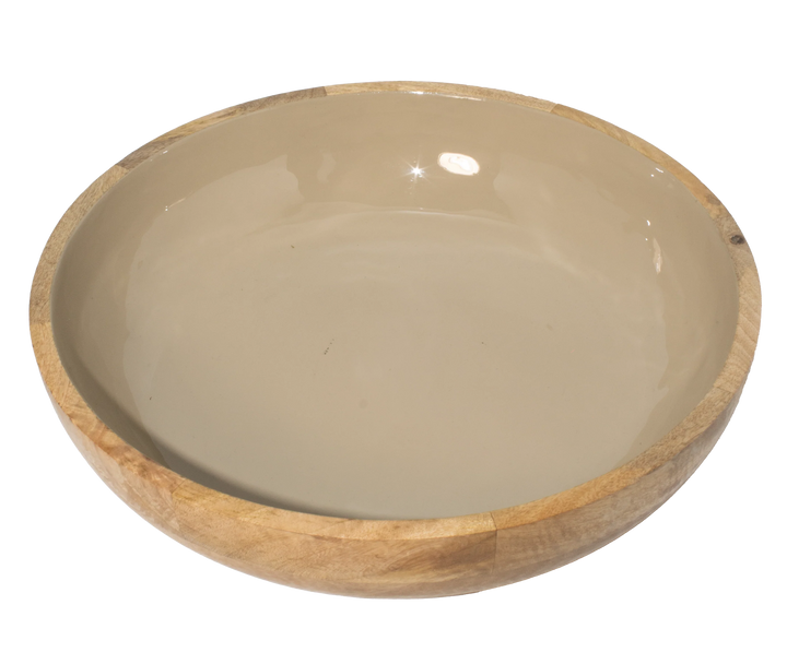 Corinne Salad Bowl - Light Taupe