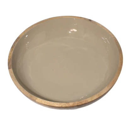 Corinne Salad Bowl - Light Taupe