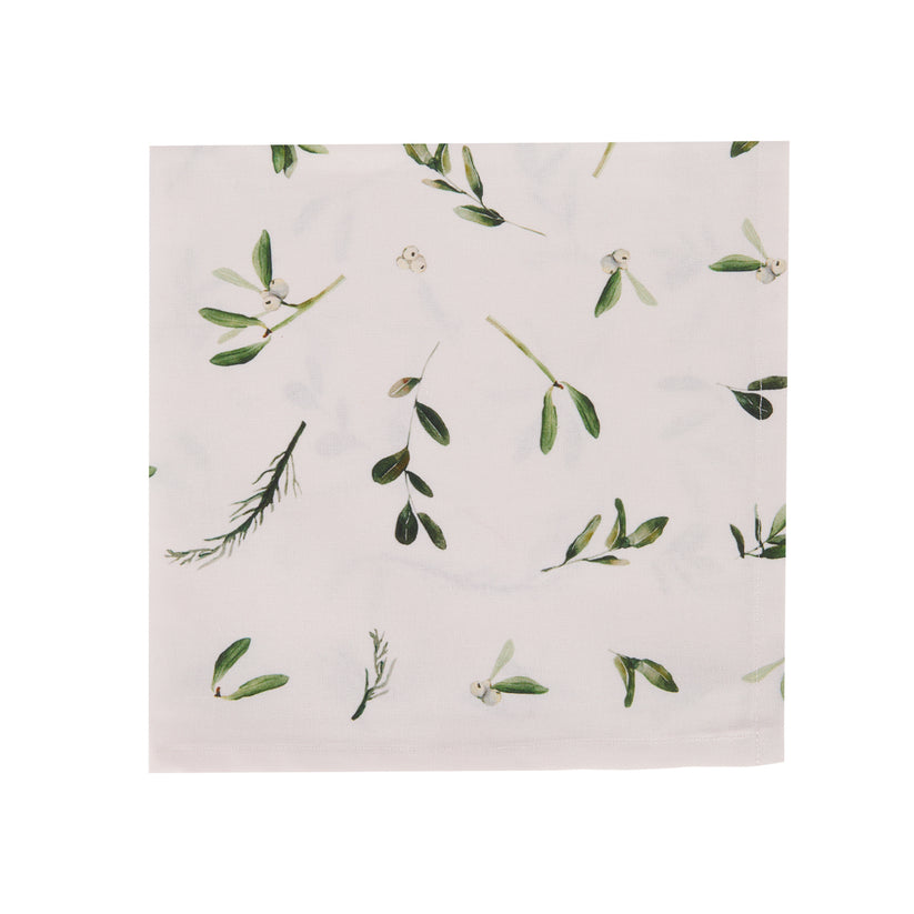 Cotton Napkin Set - Evergreen