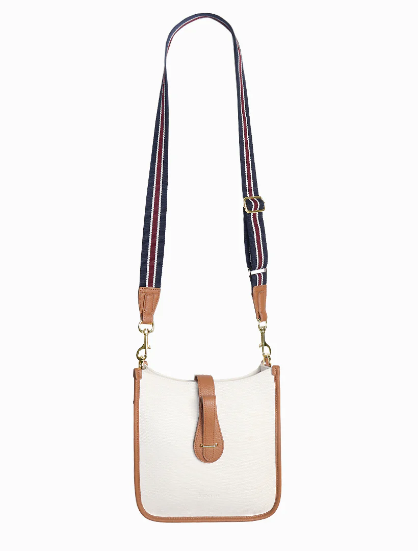Dominic Max Canvas Bag - White