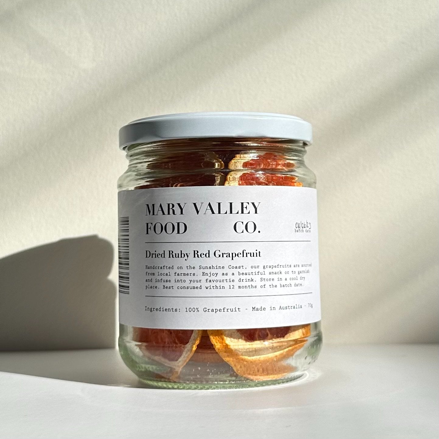 Dried Ruby Red Grapefruit (70g)