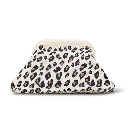 Dumpling Clutch - Leopard