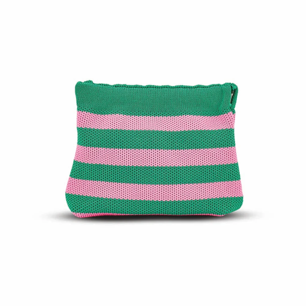 Dumpling Pouch - Pink/Green