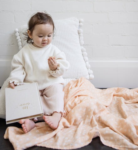 Baby Swaddle - Daisies