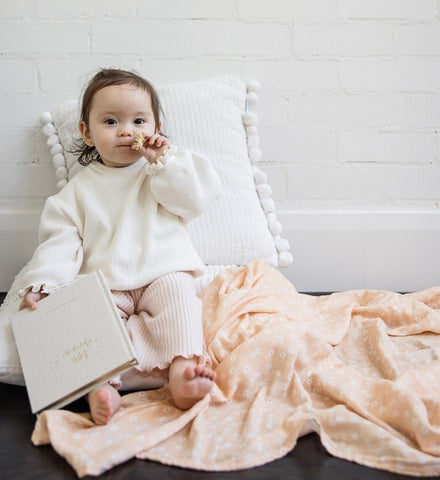Baby Swaddle - Daisies