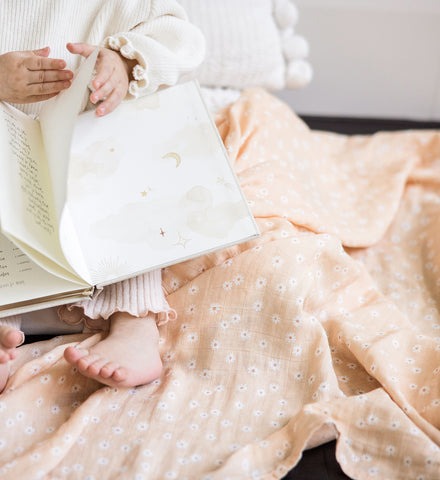 Baby Swaddle - Daisies