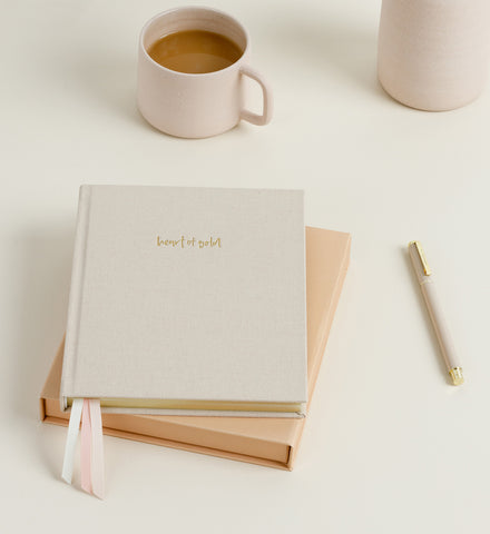 Signature Hardcover Journal - Heart of Gold