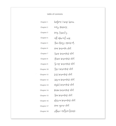Baby Journal - Stardust