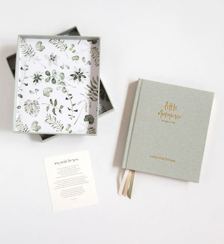 Baby Journal - Sage