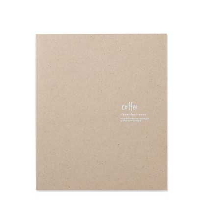 Medium Notebook - Coffee Definition