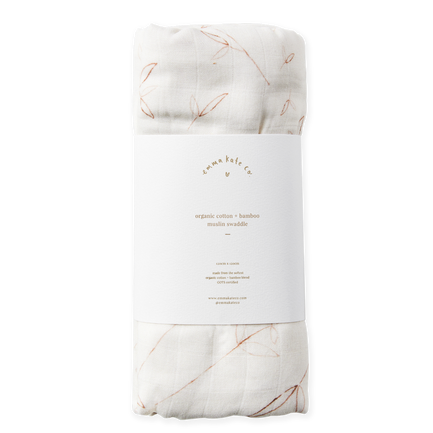 Baby Swaddle - Olive Branch
