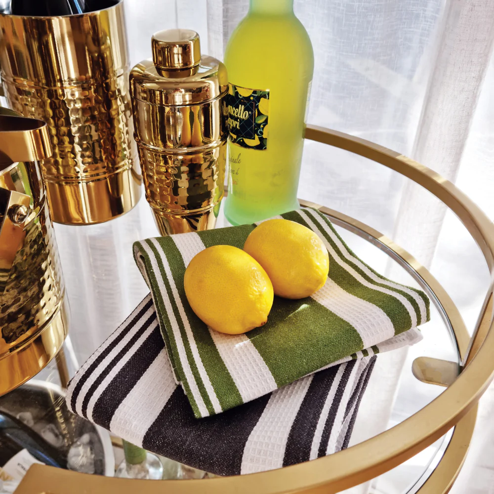 Eleanor Tea Towel Set - Olive