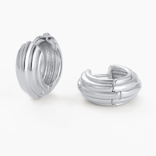 Eliza Hoop – Silver by Zafino