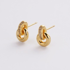 Elle Stud – Gold by Zafino