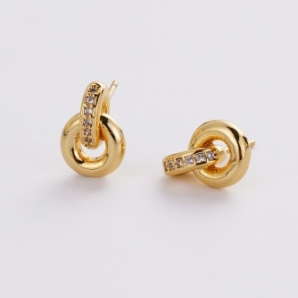 Elle Stud – Gold by Zafino