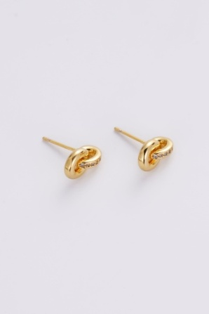 Elle Stud – Gold by Zafino