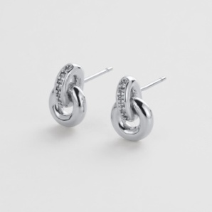 Elle Stud – Silver by Zafino