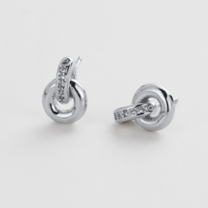 Elle Stud – Silver by Zafino