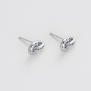 Elle Stud – Silver by Zafino