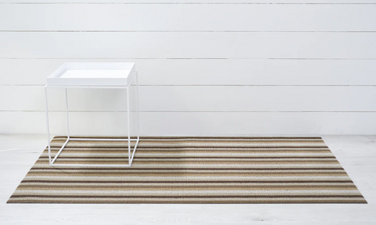 Even Stripe Big Mat - Mocha