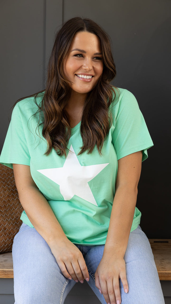 Freedom T-Shirt - Apple Green