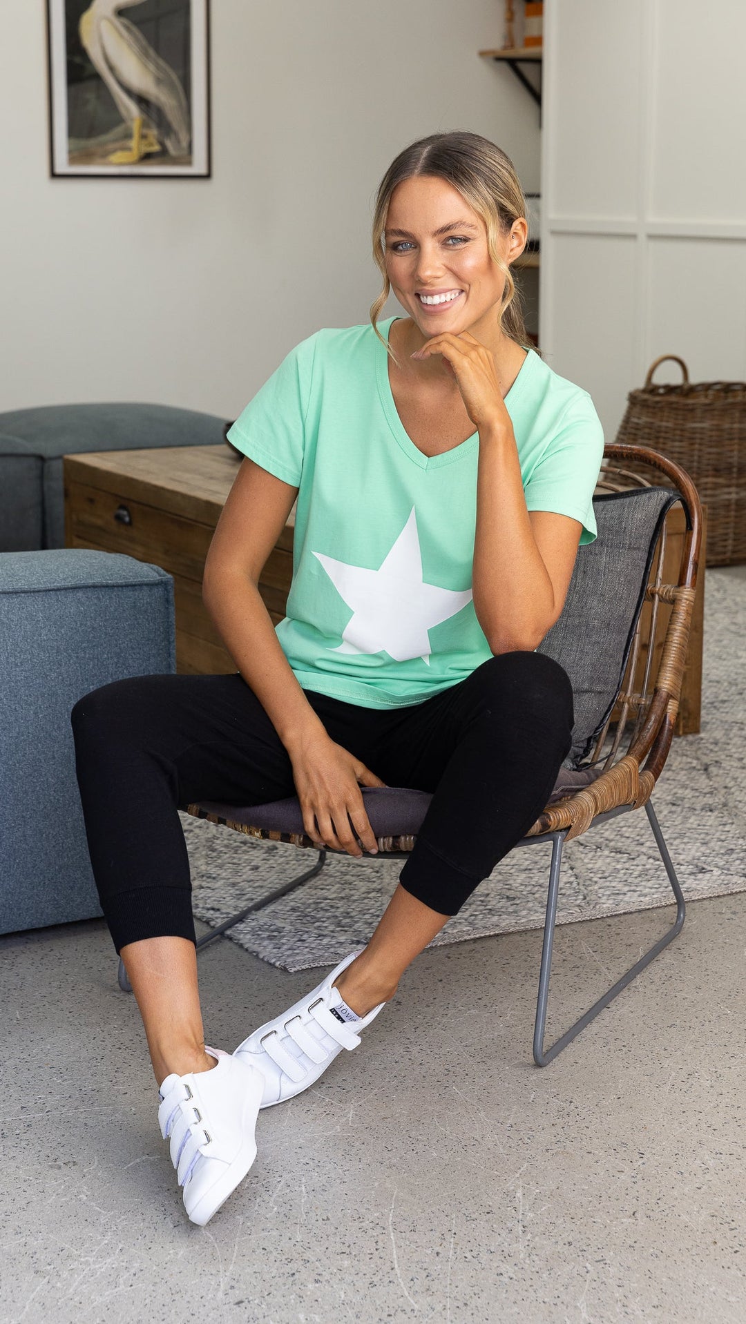 Freedom T-Shirt - Apple Green