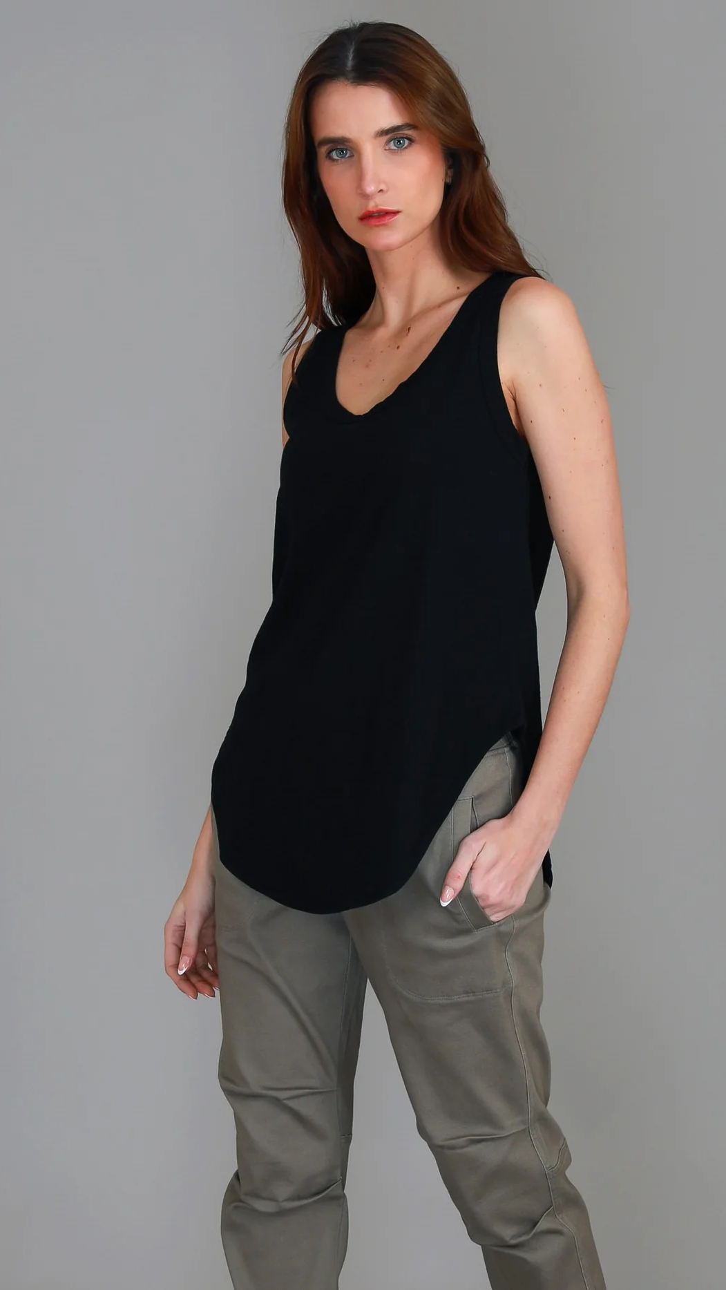 Fifi Tank Top - Black